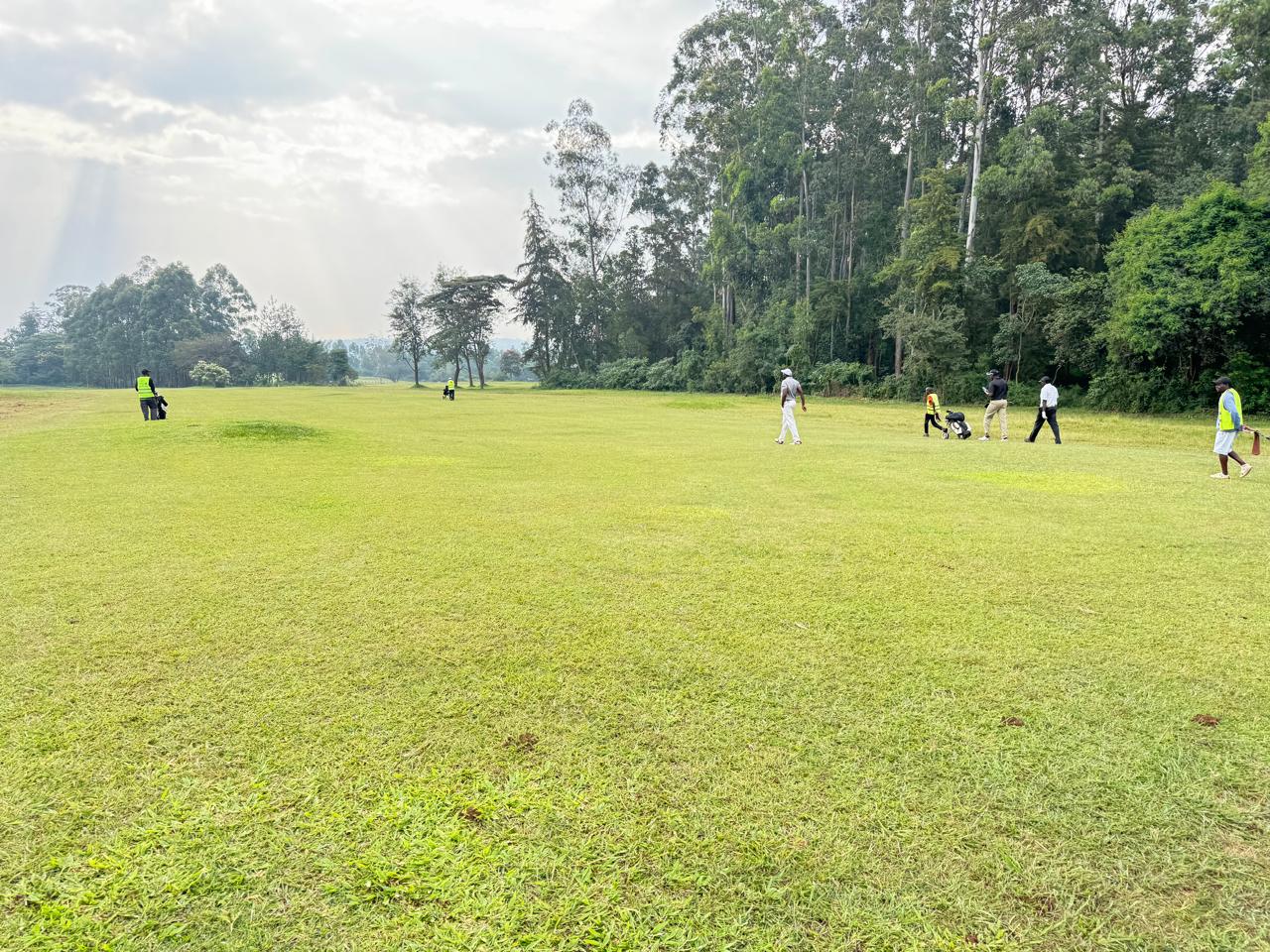 Golfing